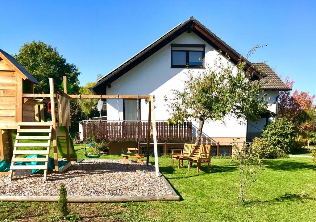 Ferienapartment Laufen An Der Eyach Albstadt Dış mekan fotoğraf
